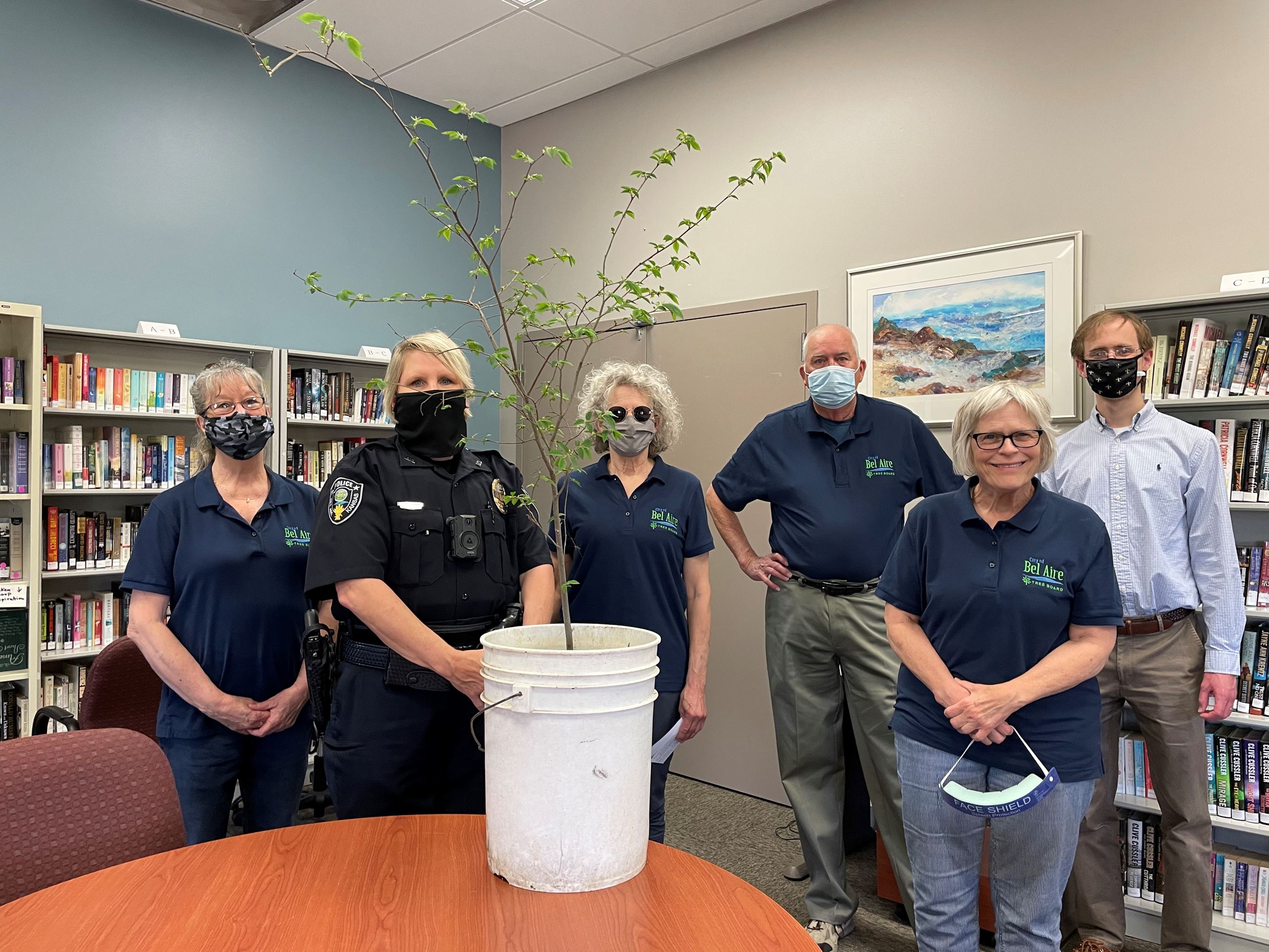 Tree Board with Officer Crice