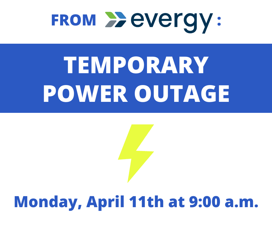 Temporary outage by Evergy planned for residents between Perryton and Odessa, east to Mission.
