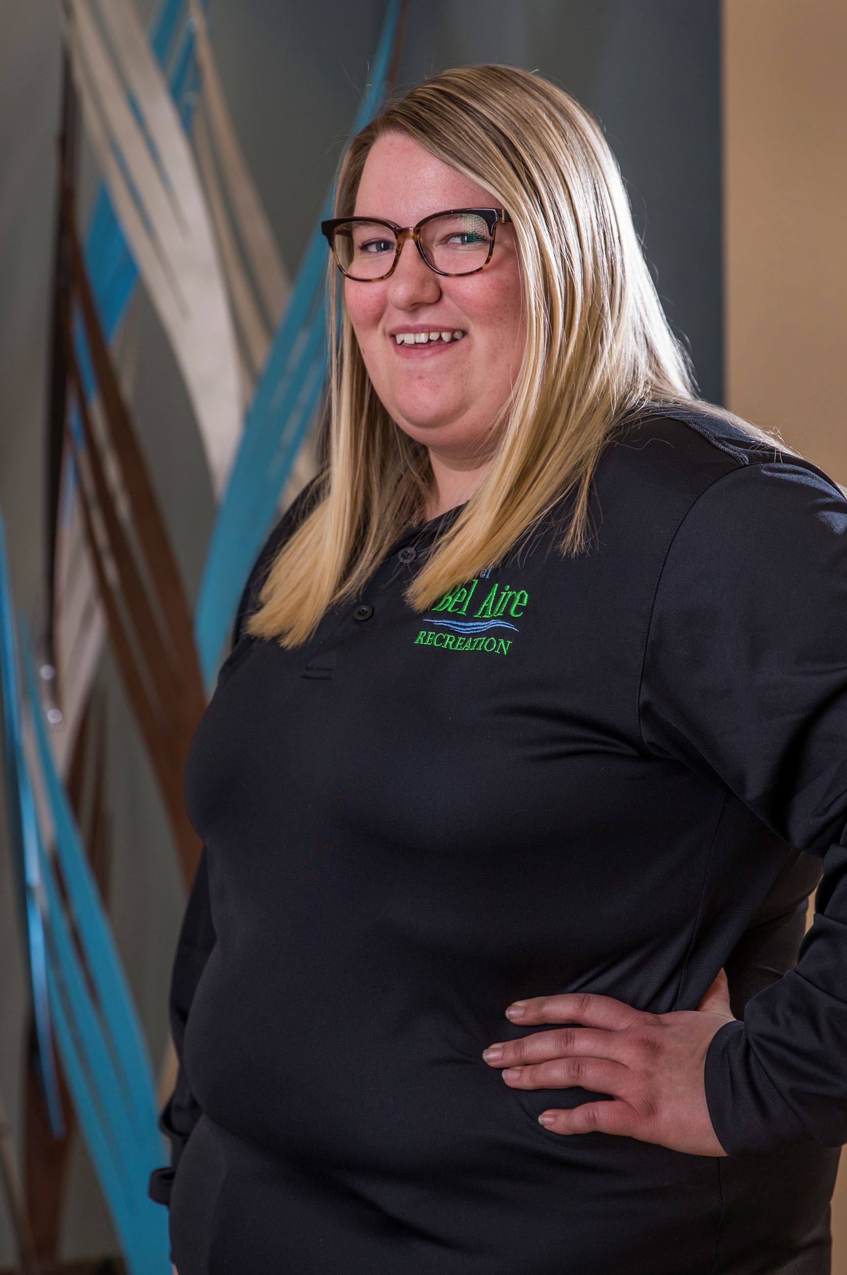 Rec & Events Coordinator Ashley Sherwood