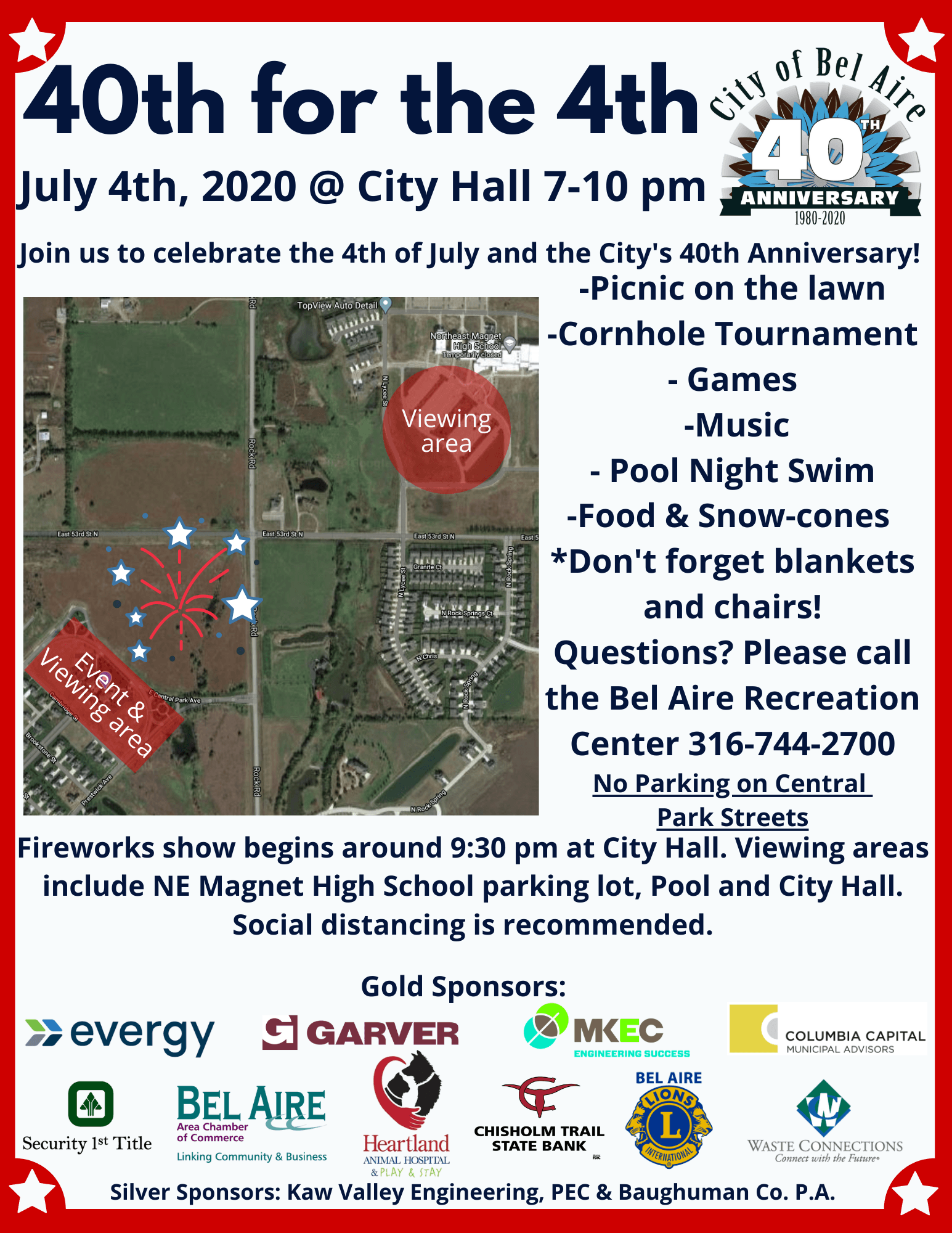 NEW 40th for the 4th