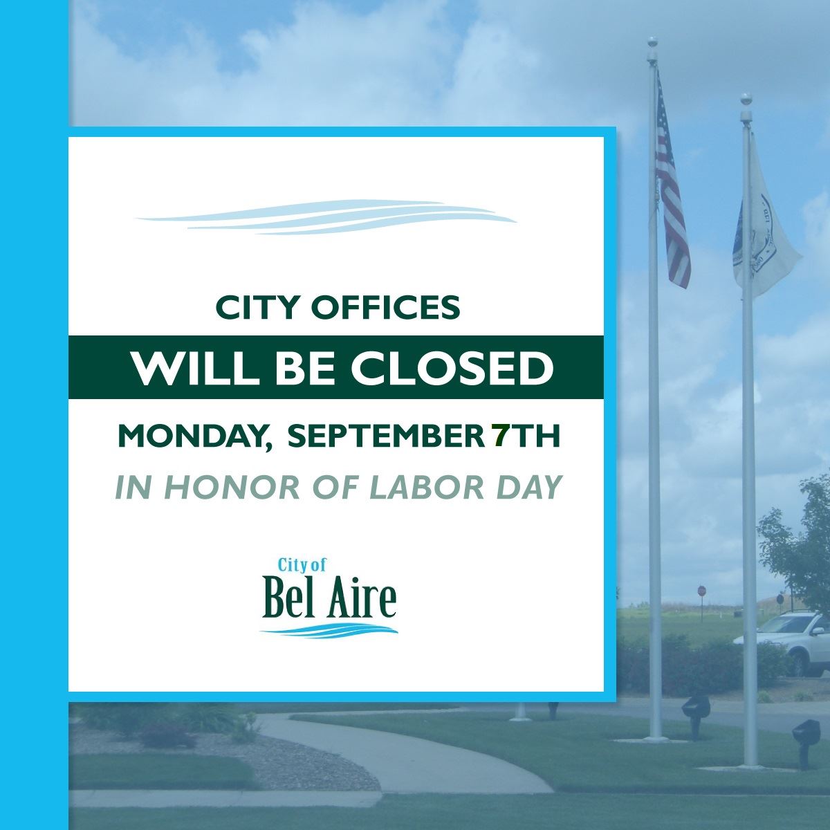 Closed for Labor Day